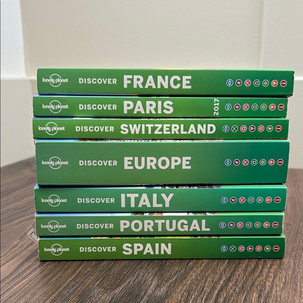 Lonely Planet Europe Travel Guide Set